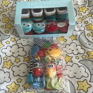 Wearable Rattle Bundle, Wrist Rattles + Sock Rattles